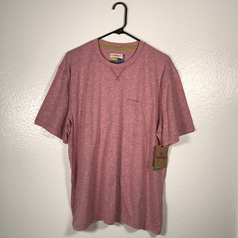 Red MagWick Pocket Shirt from Magellan